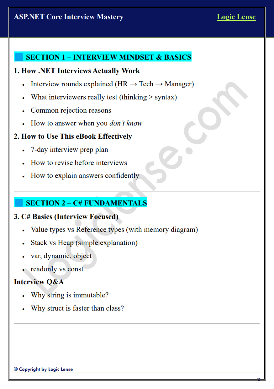 .NET Interview Complete Notes - Image 2