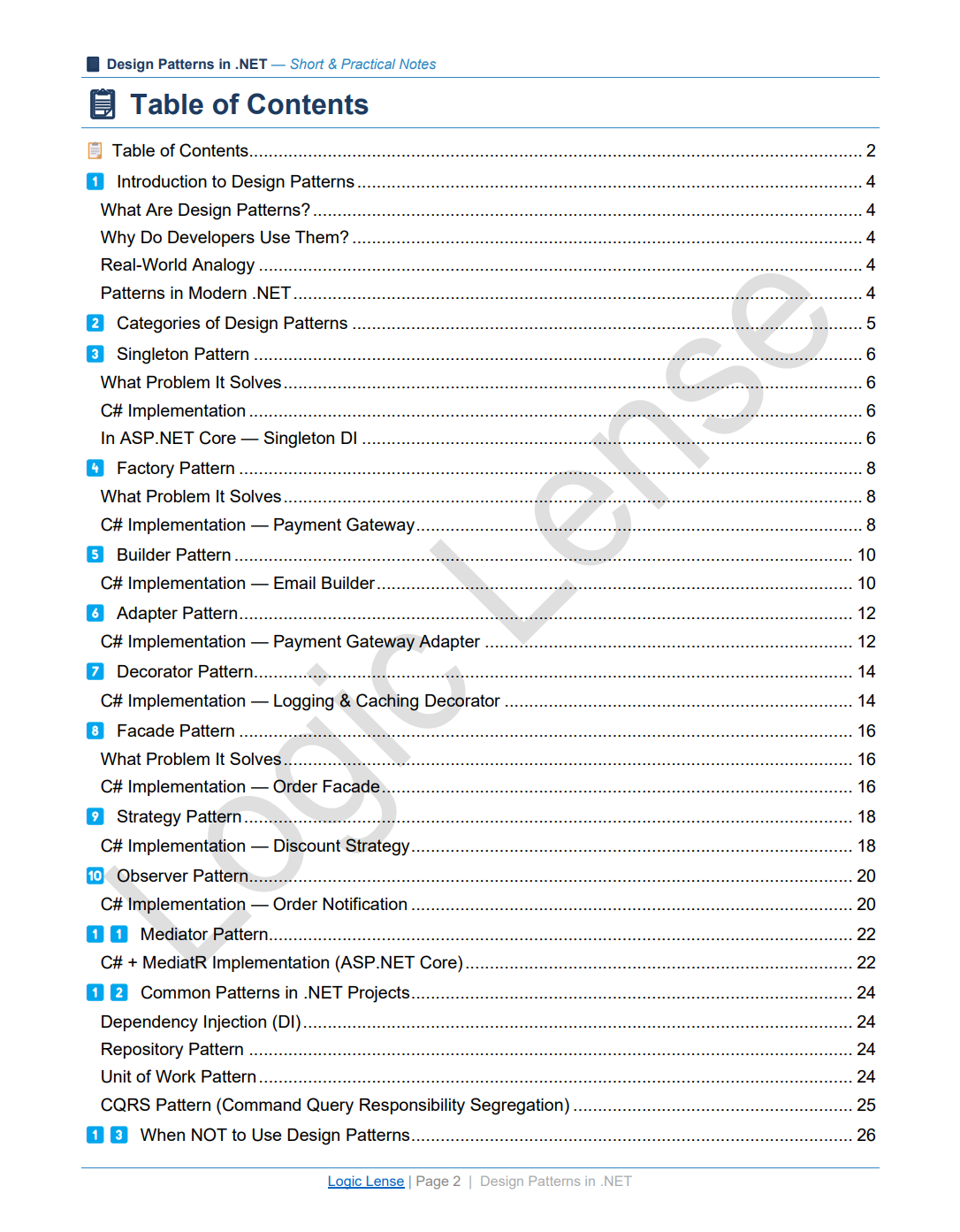 Design pattern in .NET